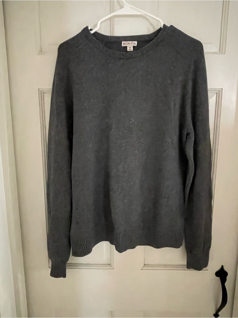Merona Men's Dark Gray Crewneck Sweater